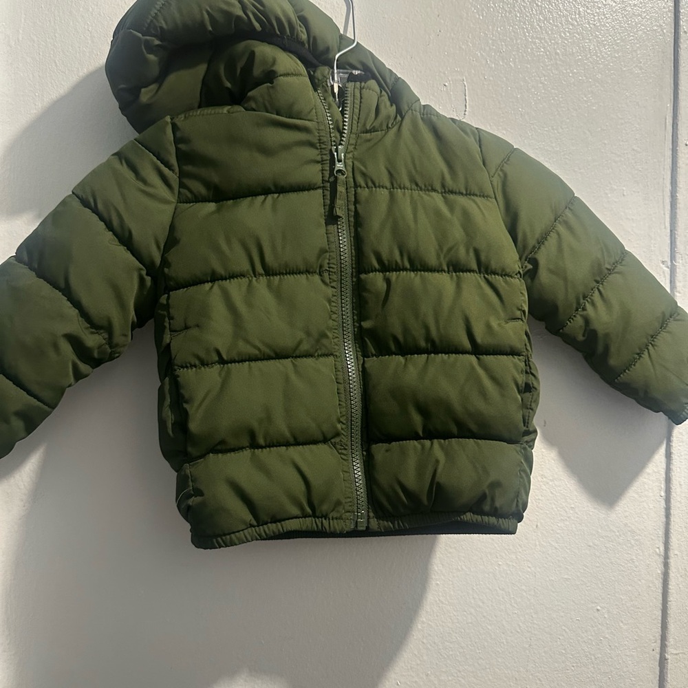The Children's Place Green Puffer Jacket